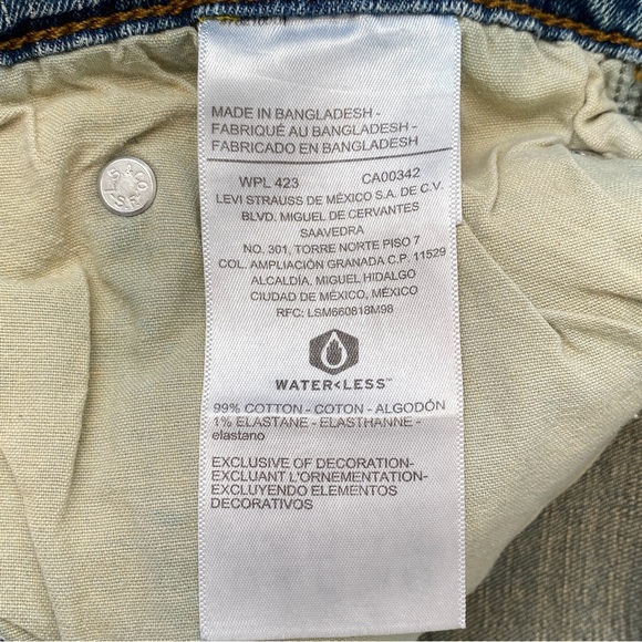 Denizen From Levi's Men's 285 Medium Wash Relaxed Fit Denim Jeans 32 x 30 - Picture 9 of 11